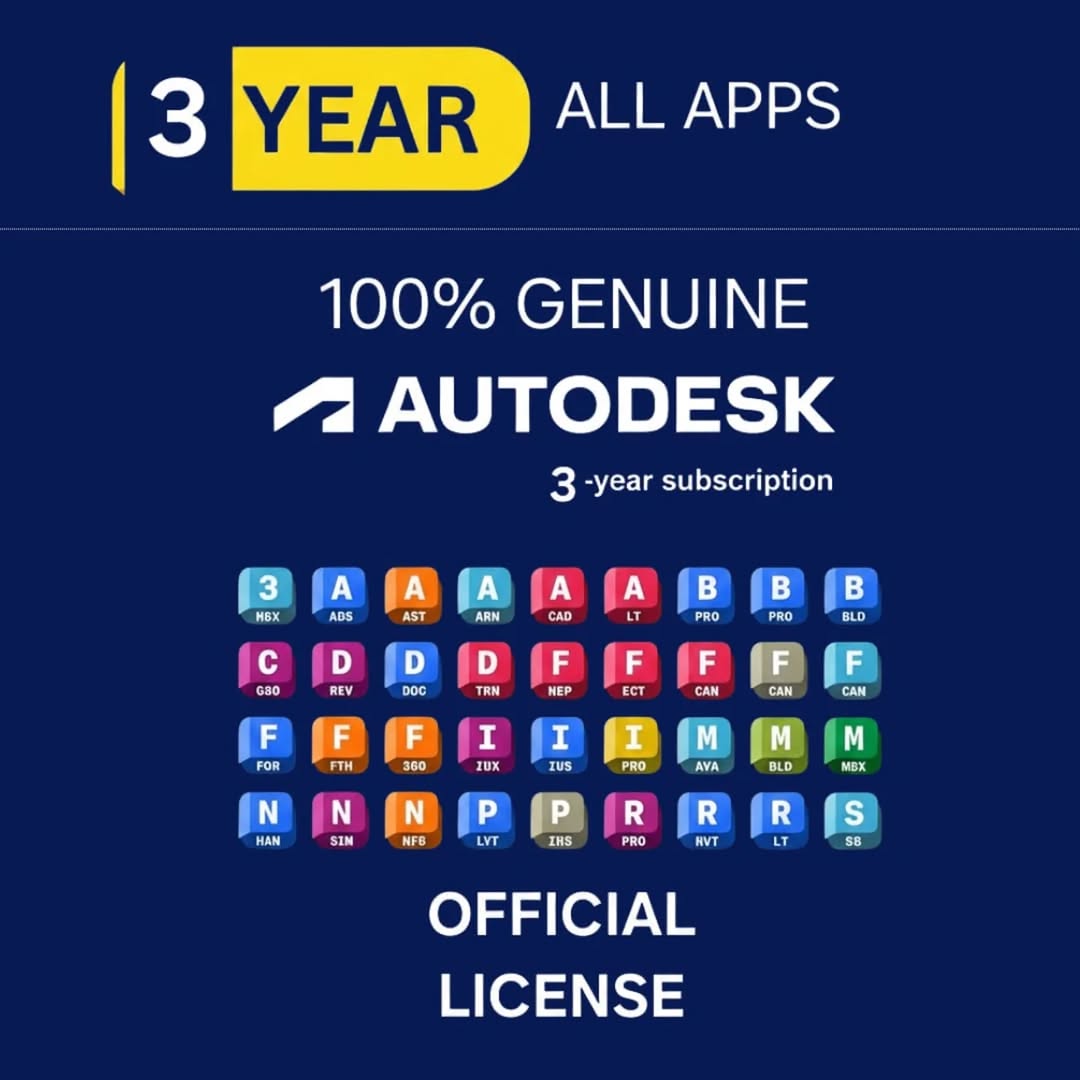 Autodesk - All Apps - 3 Tahun